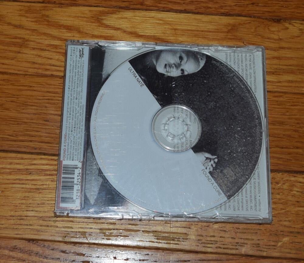 ULTRA NATE Found a Cure 7TRX w/ RARE REMIXES Europe CD Single SEALED USA Seller